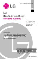 LG 6711A20039N Air Conditioner Unit Operating Manual